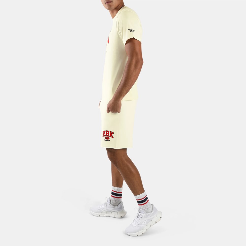 T-shirt de manga corta Rbk Collegiate Reebok para hombre