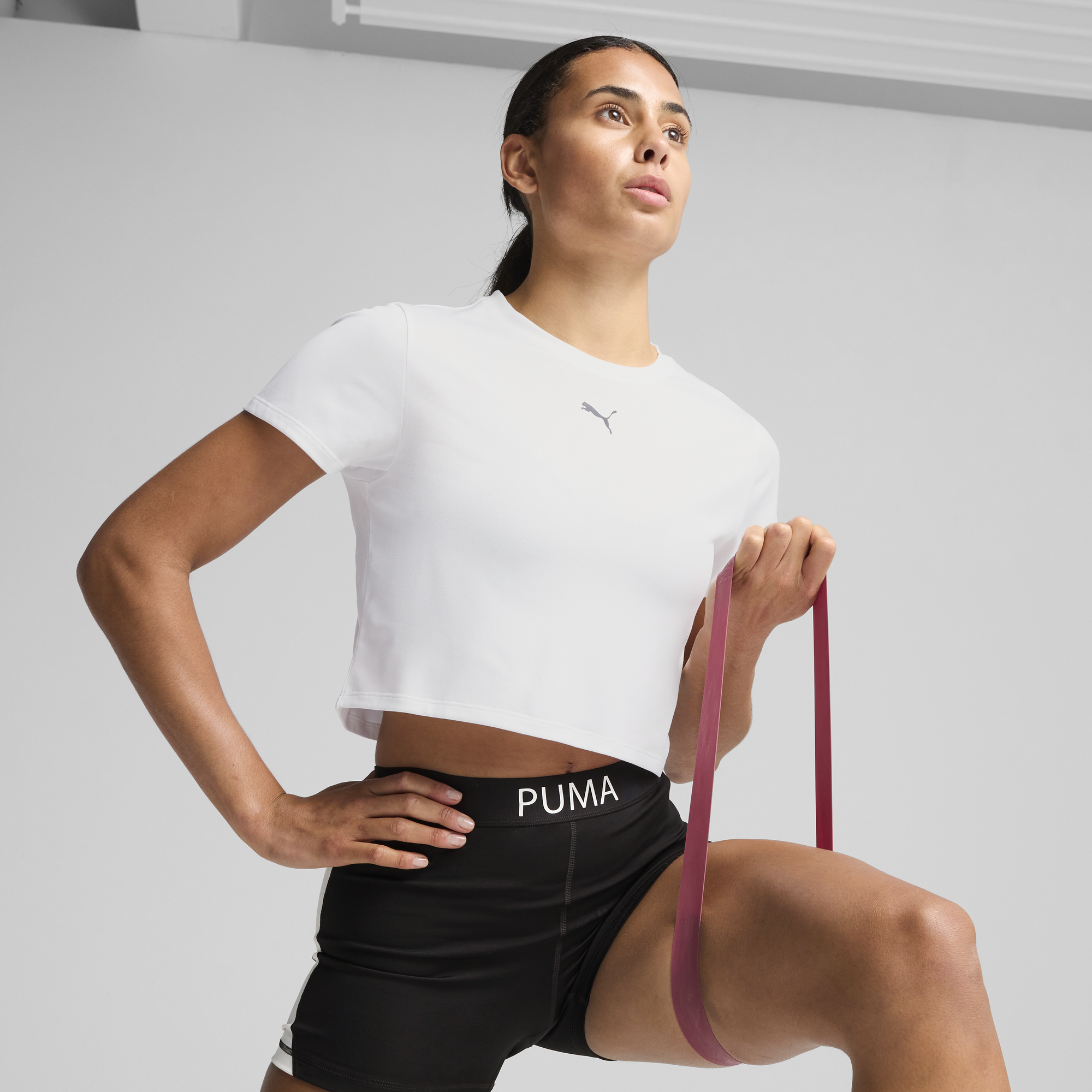 525894 02 T-shirt de manga corta Essentials Puma para mujer | GIK Streetwear