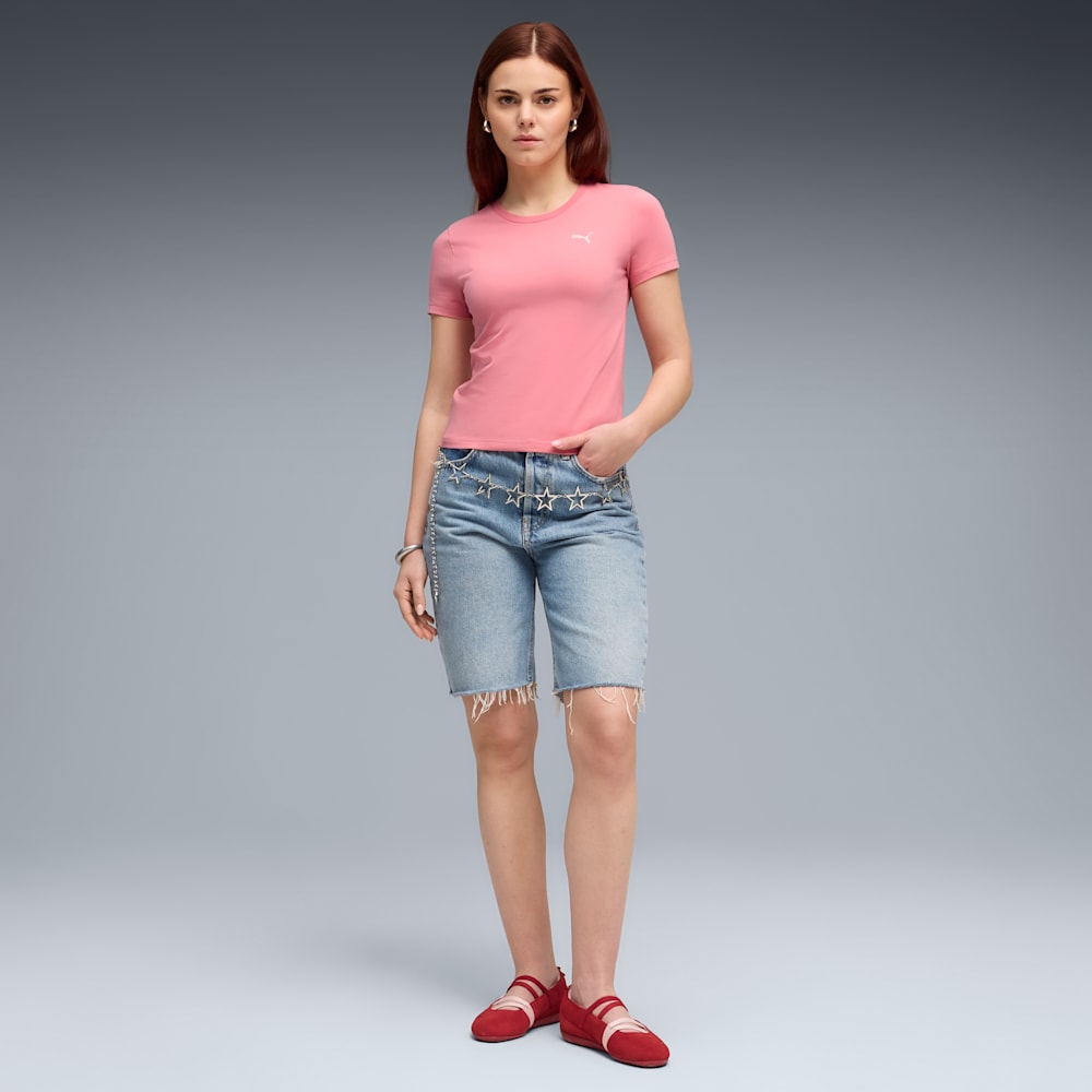 T-shirt de manga corta Essentials Slim Puma para mujer. Ref: 629742 25 - 3