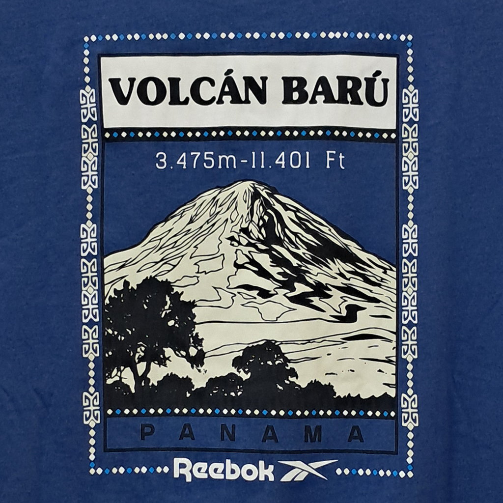 T-shirt de manga corta Volcán Barú National Park Reebok para hombre. Ref: APPCL020 - 3