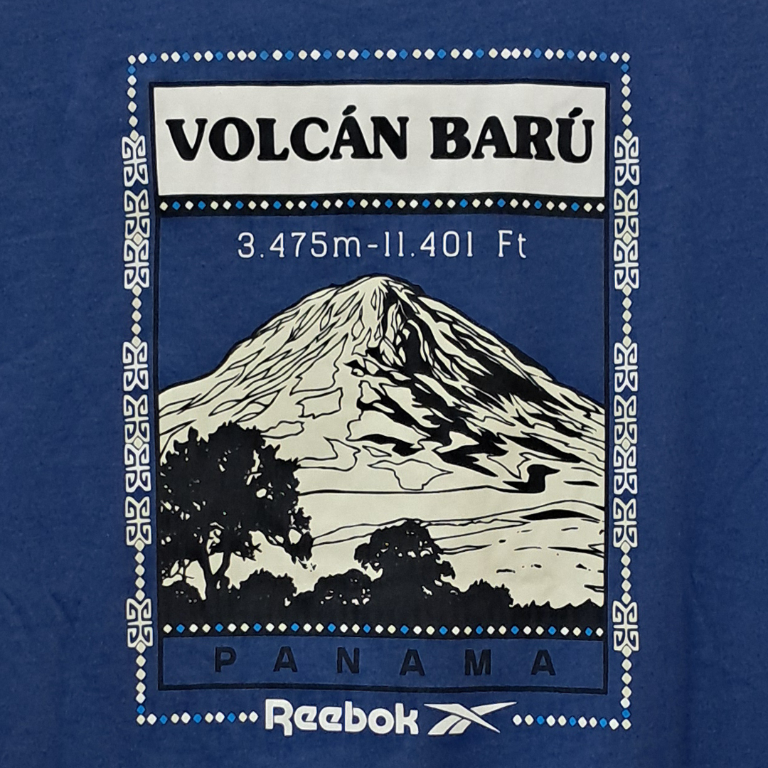 T-shirt de manga corta Volcán Barú National Park Reebok para hombre. Ref: APPCL020 - 3