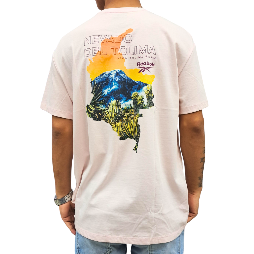 T-shirt de manga corta Nevados Del Tolima National Park Reebok para hombre. Ref: APPCL026 - 1