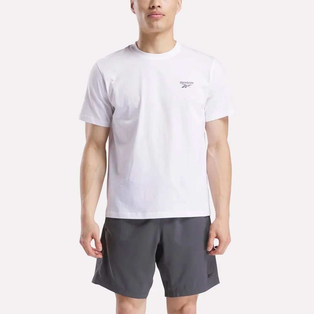 APPCL053 T-shirt de manga corta Small Logo Reebok para hombre  | GIK Streetwear