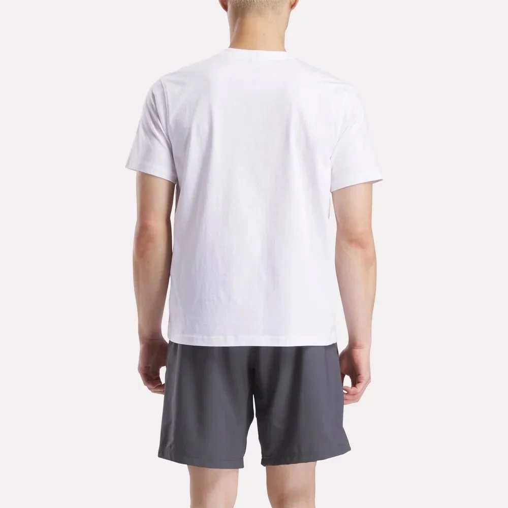 T-shirt de manga corta Small Logo Reebok para hombre