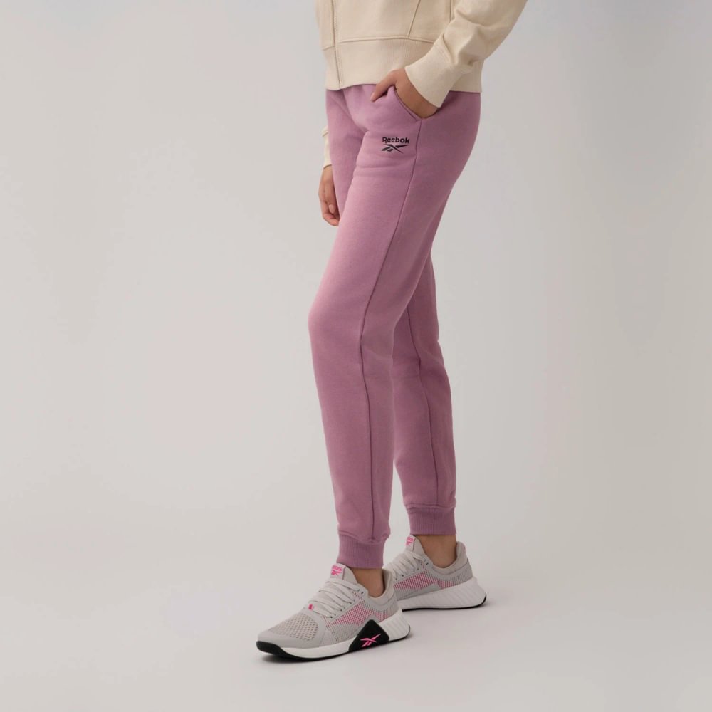Pantalón Jogger de Fleece Small Logo Reebok para mujer. Ref: APPCL088 - 2