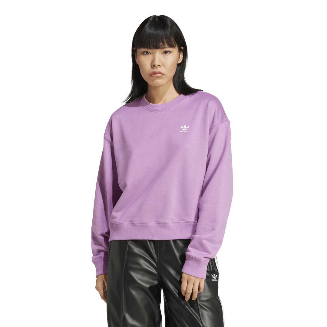 IY4712 Sudadera Corta Trifolio adidas para mujer| GIK Streetwear