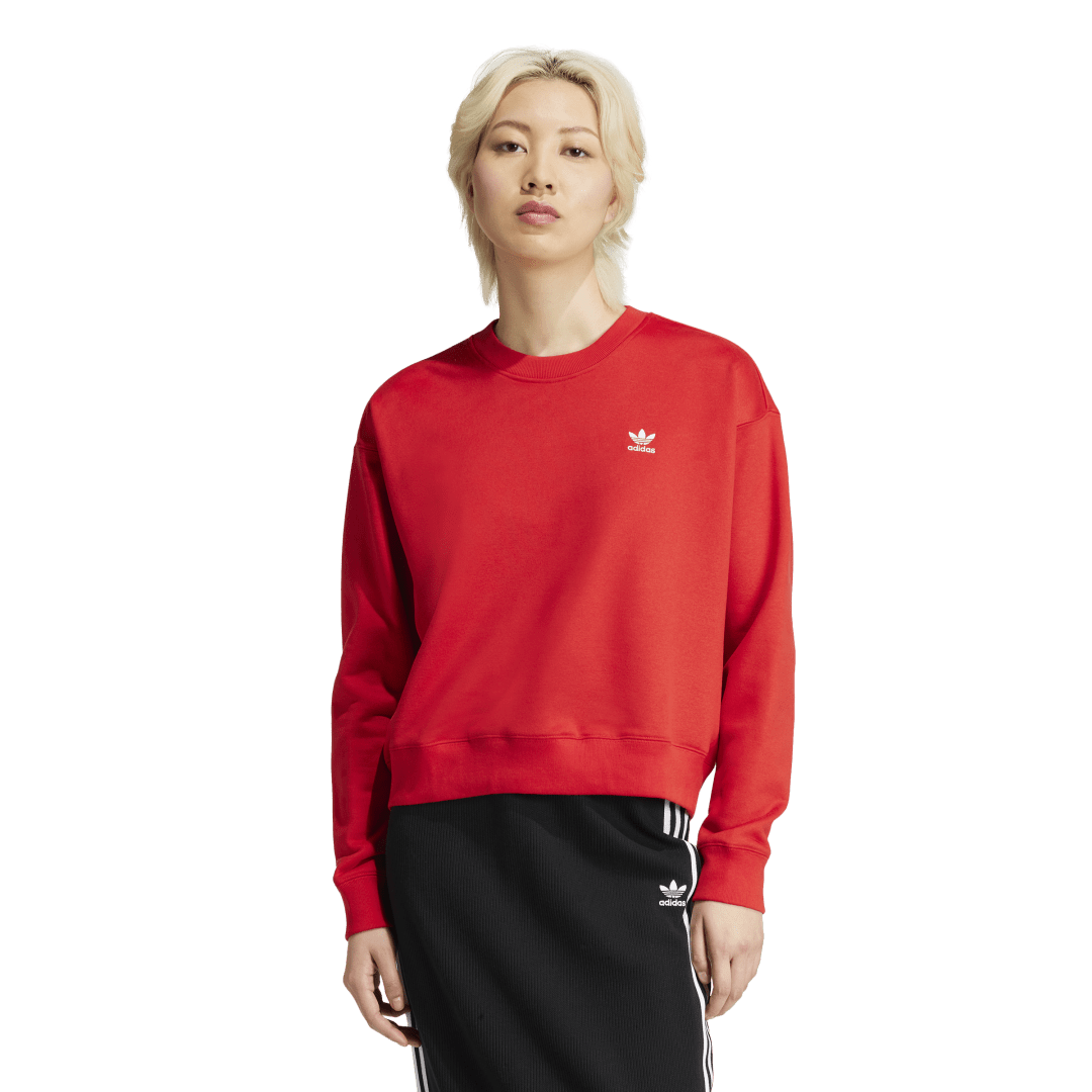 IY4716 Sudadera Corta Trifolio adidas para mujer| GIK Streetwear