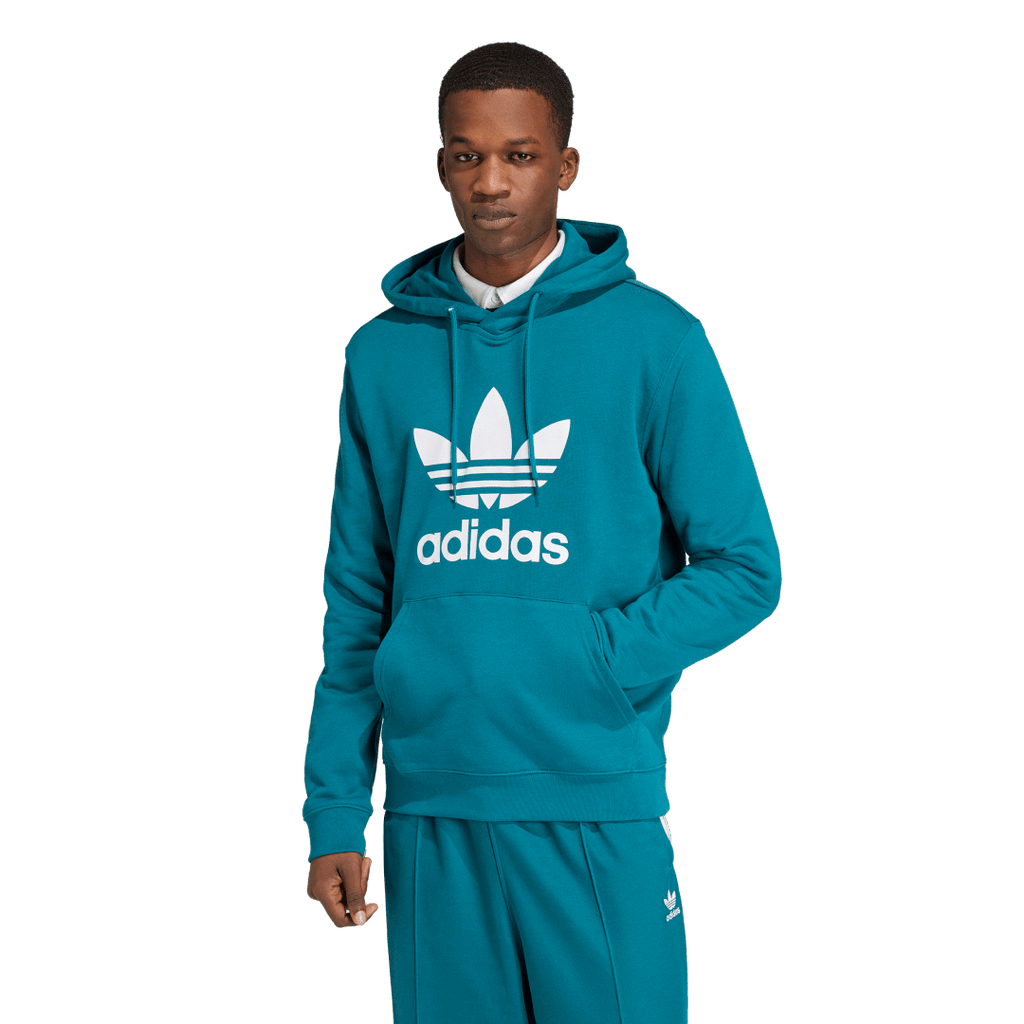 IZ2360 Sudadera con Gorro Adicolor Classics Trifolio adidas para hombre| GIK Streetwear