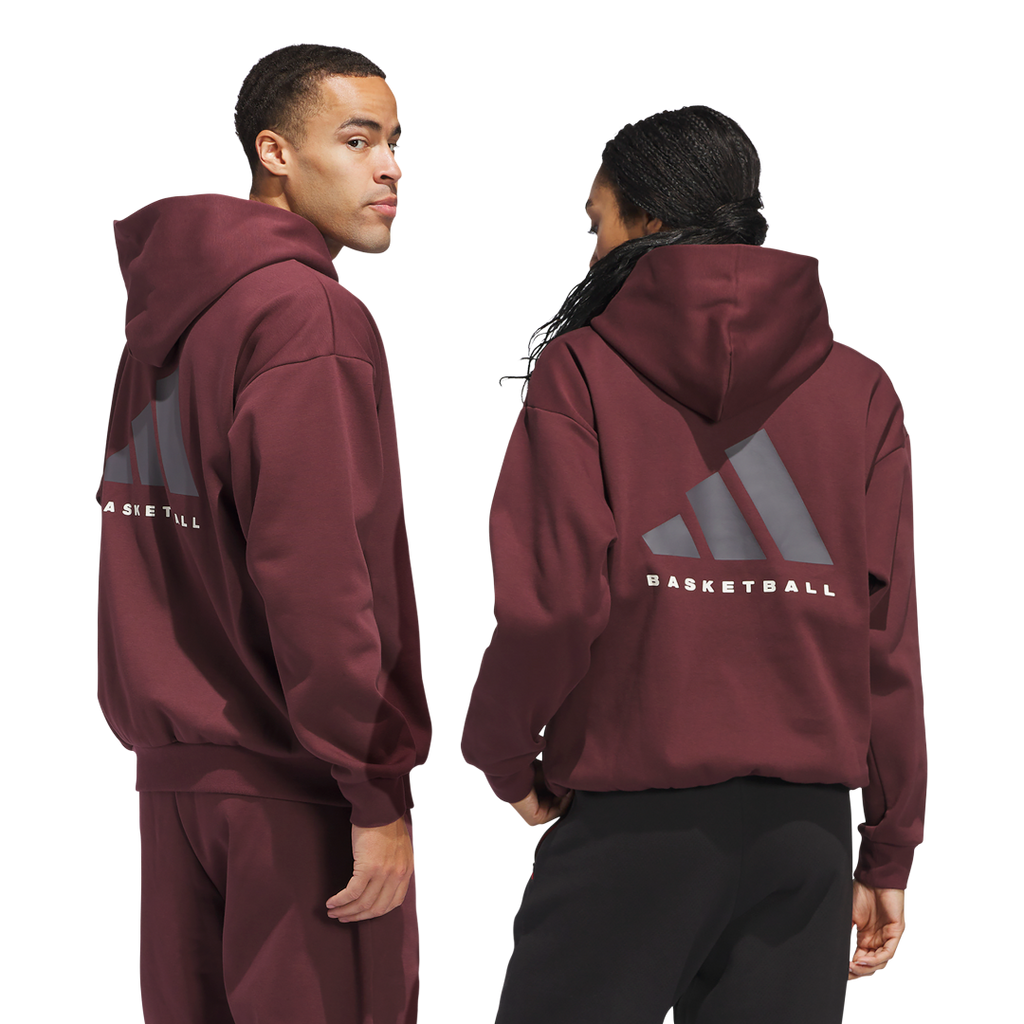 Sudadera con gorro de felpa para básquet adidas (Unisex). Ref: JD6145 - 7