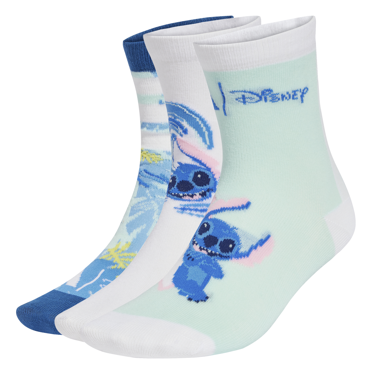 JD8120 Medias adidas x Disney Lilo & Stitch 3 Pares Kids adidas para unisex| GIK Streetwear