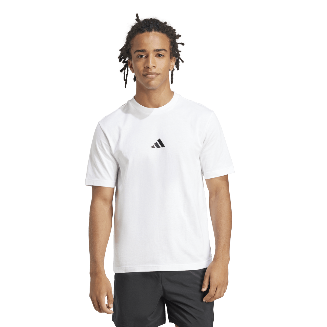 JF1092 Camiseta Essentials Logo Pequeño Tejido Jersey adidas para hombre| GIK Streetwear