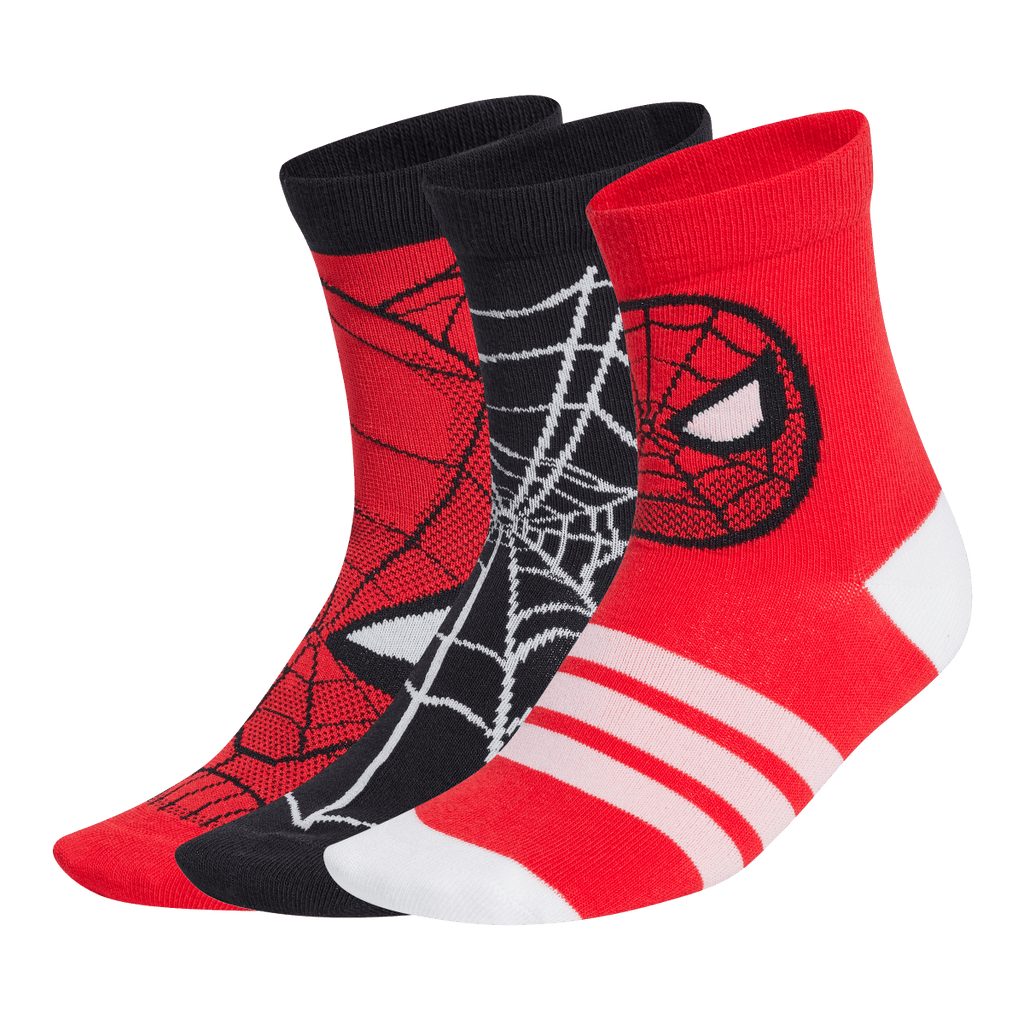 JG5787 Medias adidas x Marvel Spider-Man 3 Pares Niños adidas para unisex| GIK Streetwear
