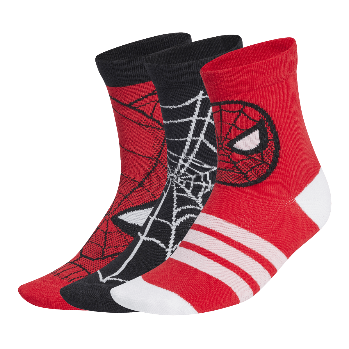 JG5787 Medias adidas x Marvel Spider-Man 3 Pares Niños adidas para unisex| GIK Streetwear