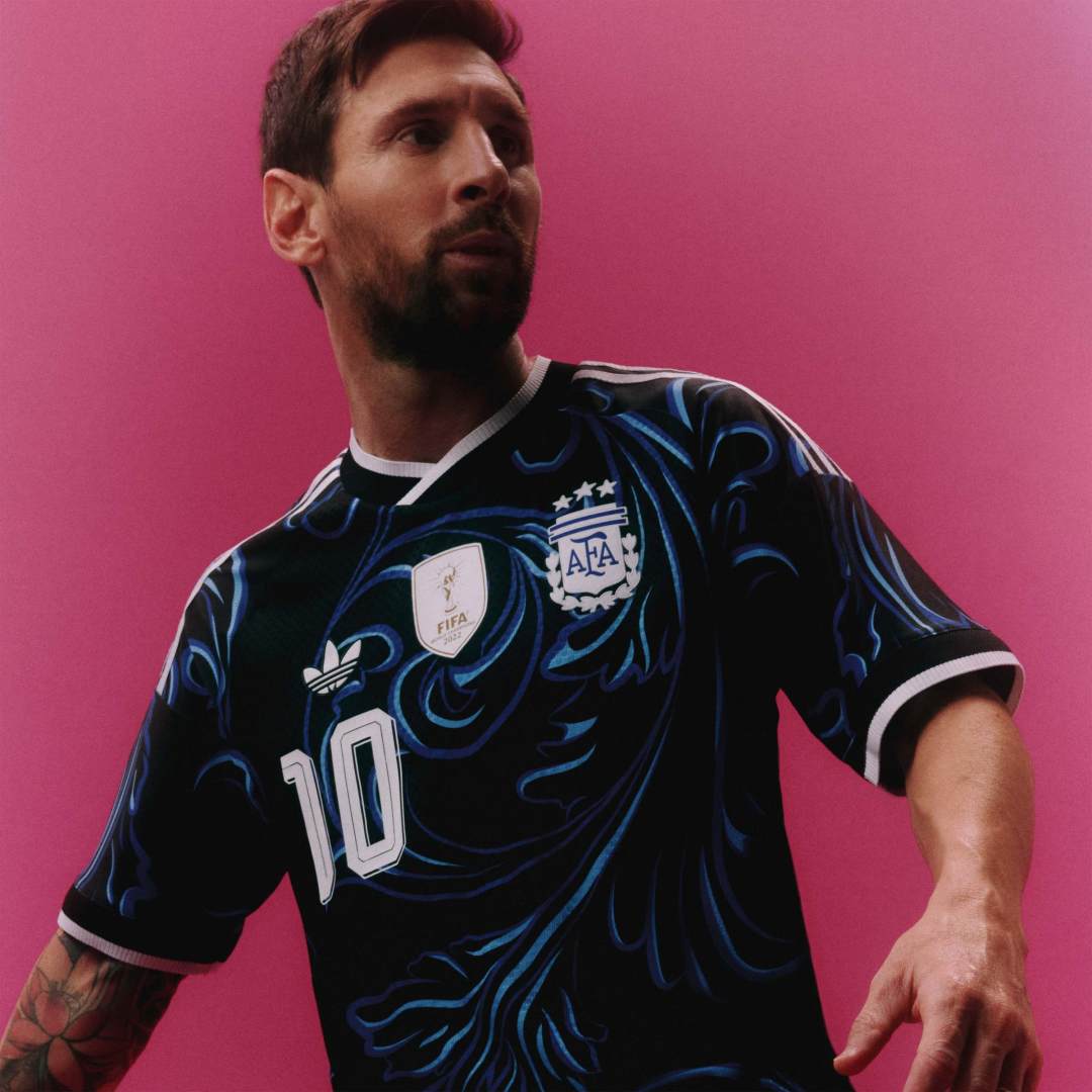 Jersey Visitante Selección Argentina 26 Versión Jugador