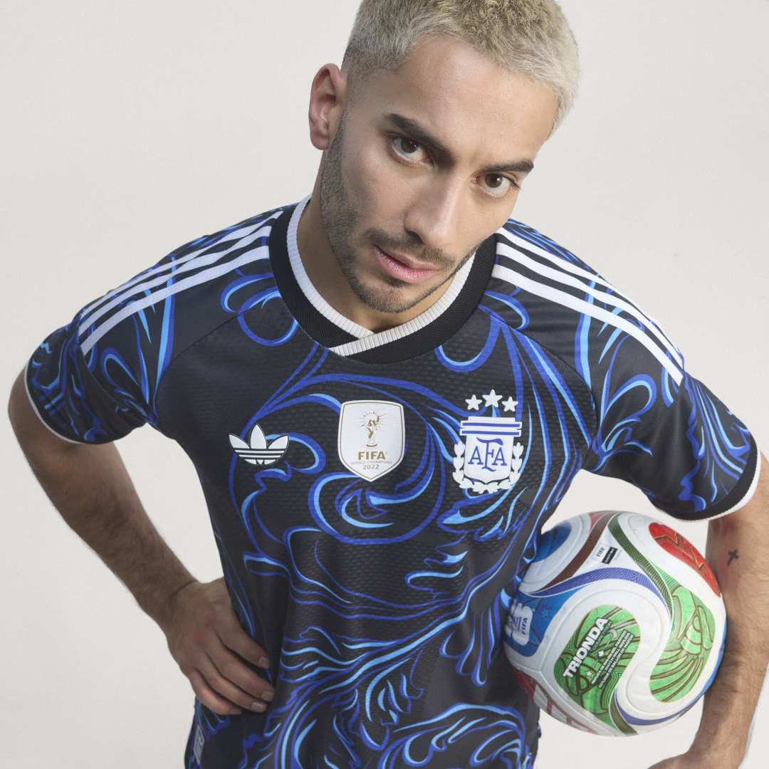 Jersey Visitante Selección Argentina 26 Versión Jugador