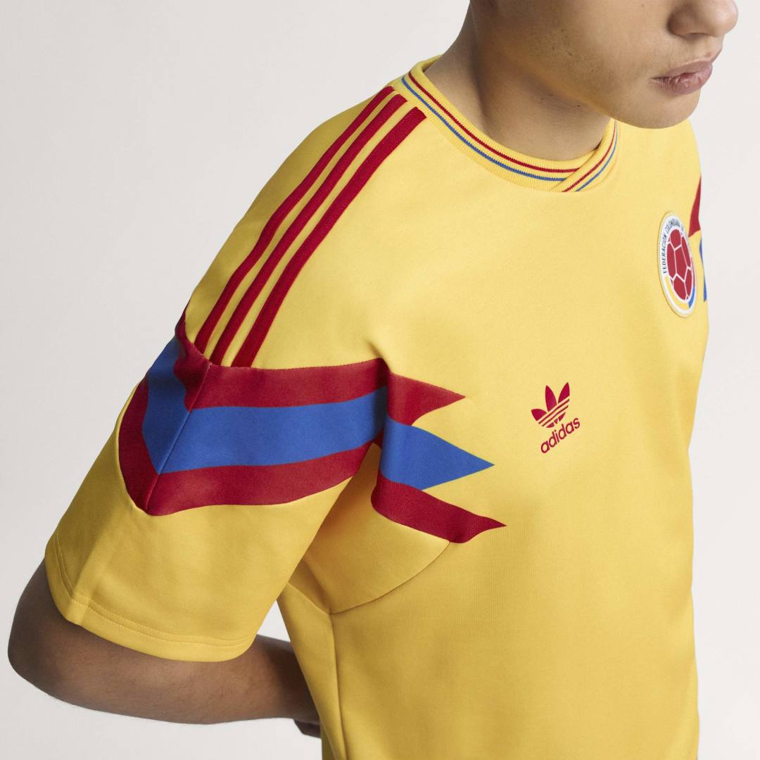 Jersey Visitante Selección Colombia 1990. Ref: JN3713 - 19