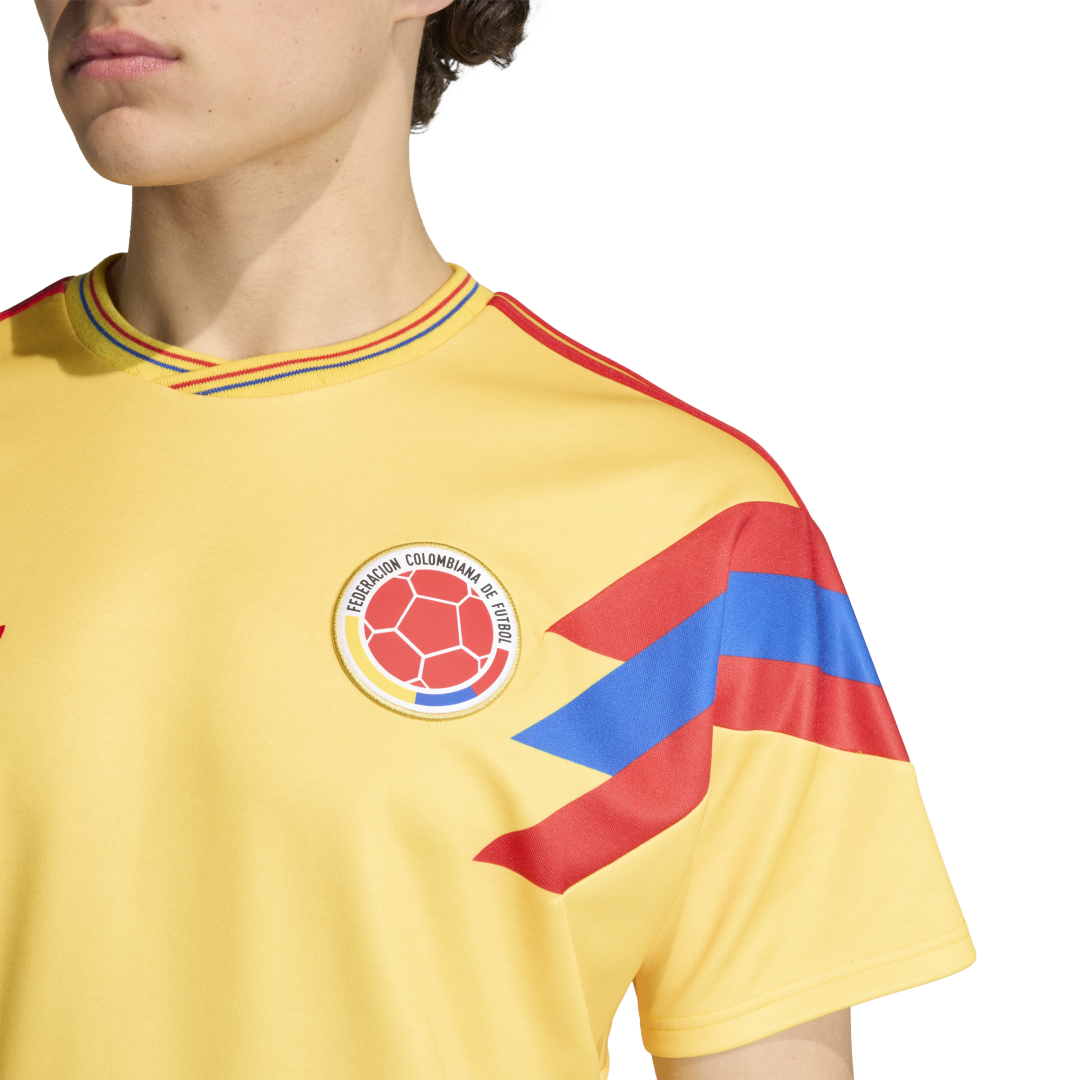 Jersey Visitante Selección Colombia 1990. Ref: JN3713 - 5