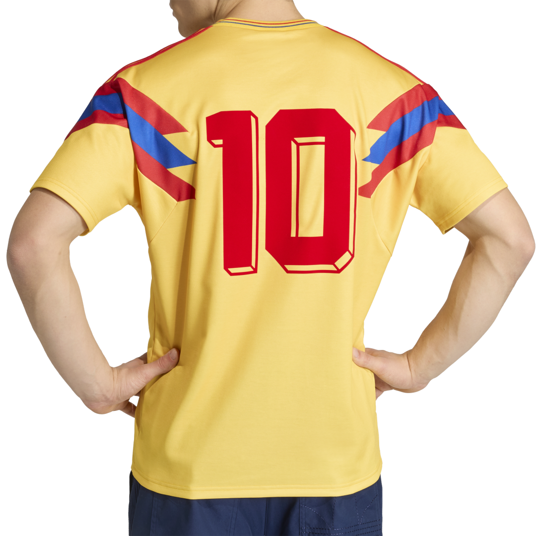 Jersey Visitante Selección Colombia 1990. Ref: JN3713 - 6