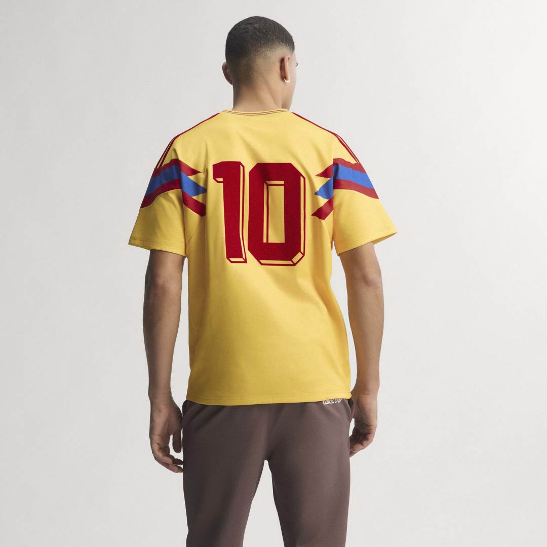 Jersey Visitante Selección Colombia 1990. Ref: JN3713 - 9