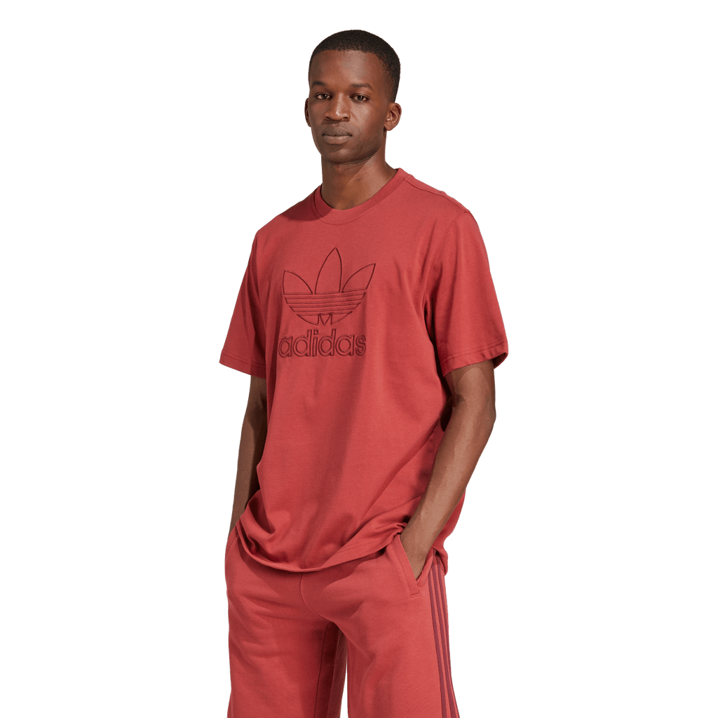 JP1085 Camiseta Adicolor Outline Trifolio adidas para hombre| GIK Streetwear