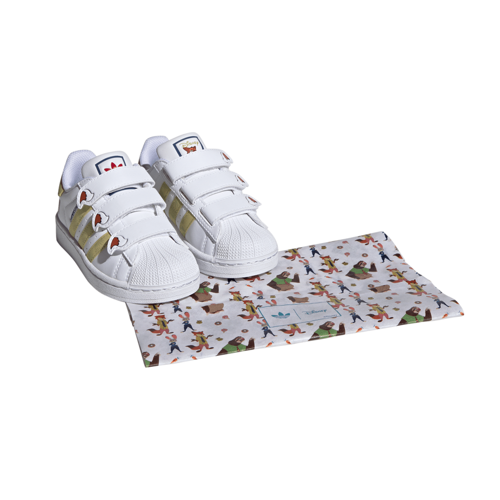 Zapatillas adidas de Disney Zootopia Superstar II con cierre cómodo para niños. Ref: JQ1334 - 10