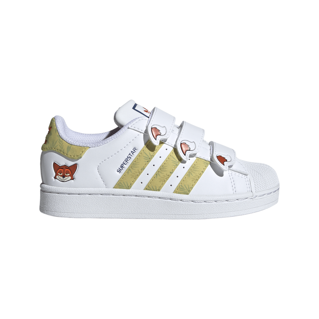 Zapatillas adidas de Disney Zootopia Superstar II con cierre cómodo para niños. Ref: JQ1334 - 2