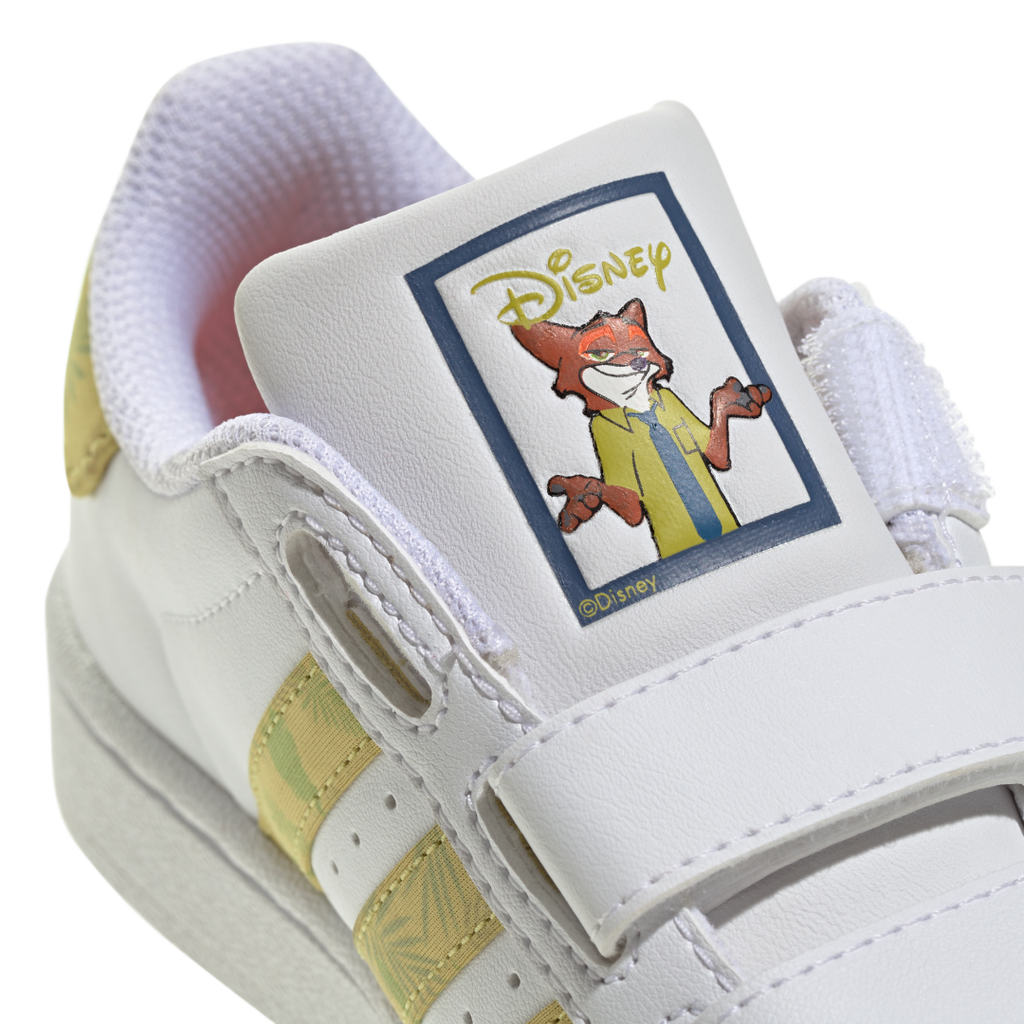 Zapatillas adidas de Disney Zootopia Superstar II con cierre cómodo para niños. Ref: JQ1334 - 8