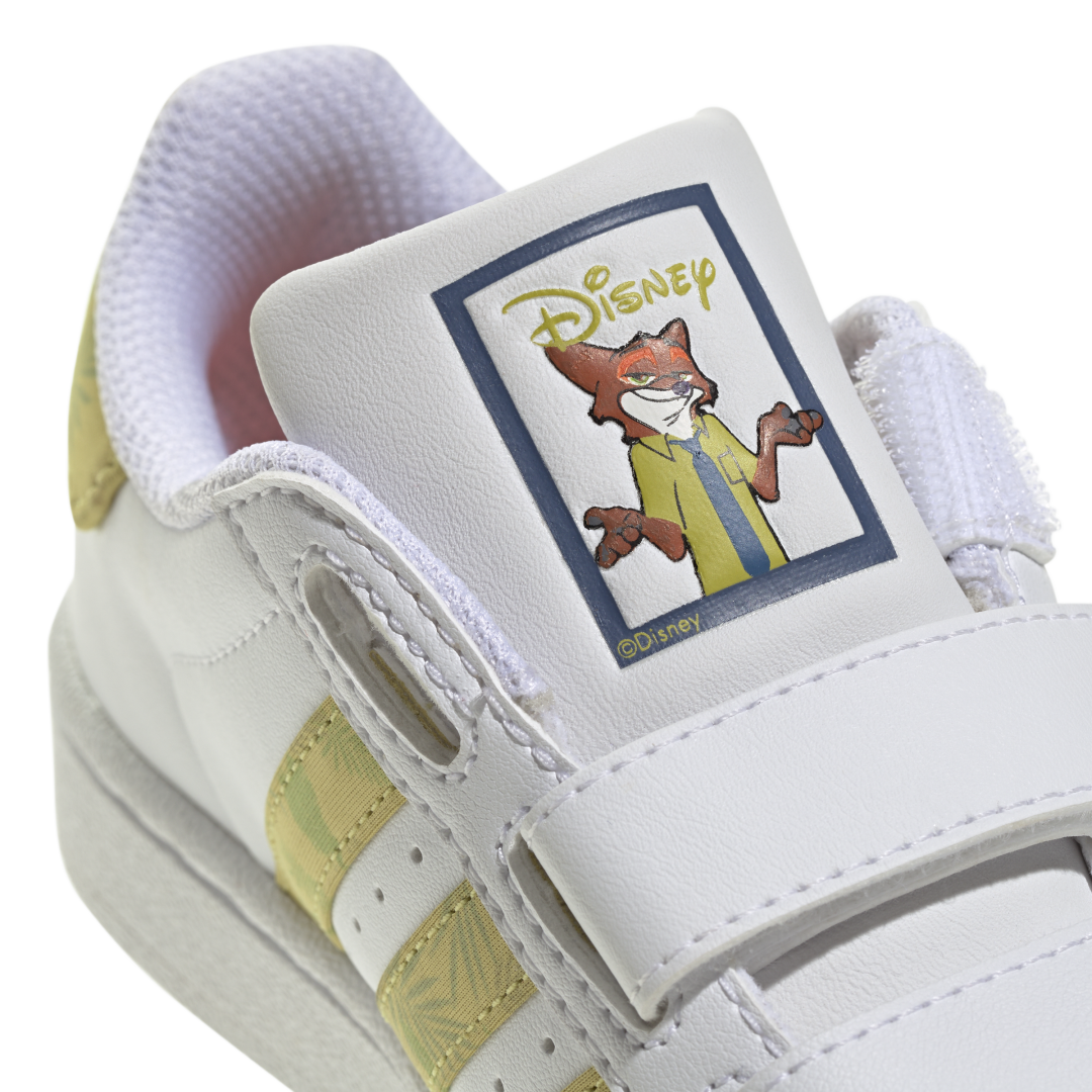 Zapatillas adidas de Disney Zootopia Superstar II con cierre cómodo para niños. Ref: JQ1334 - 8