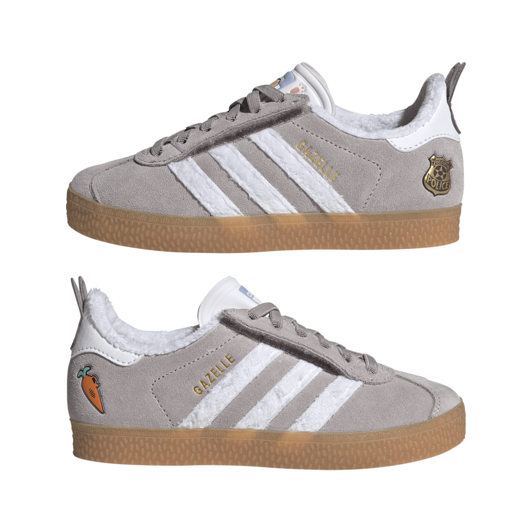 Zapatillas adidas Disney Gazelle para niños con cierre cómodo y cordones elásticos. Ref: JQ1345 - 12