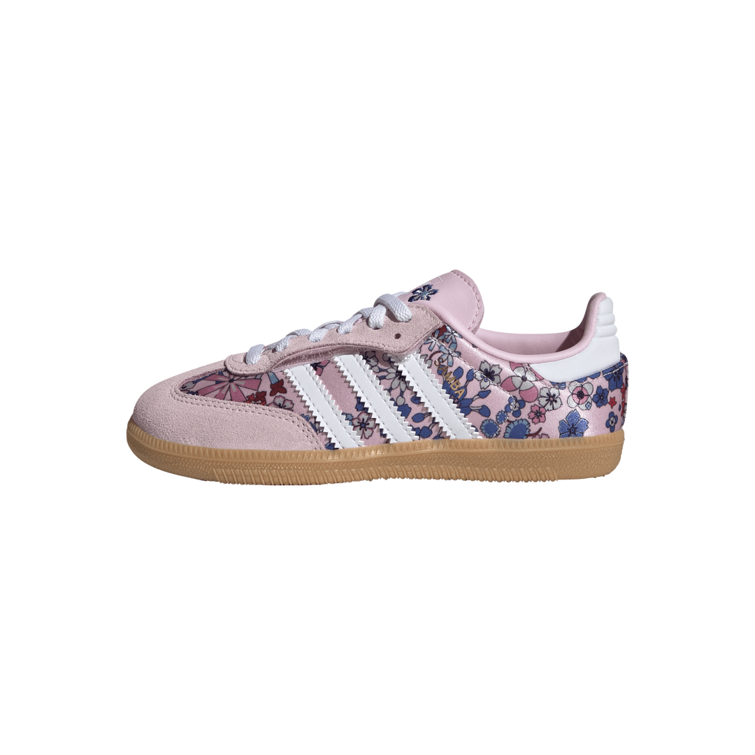 Zapatillas Samba OG adidas Liberty London con cordones elásticos y tira ajustable. Ref: JQ2007 - 13
