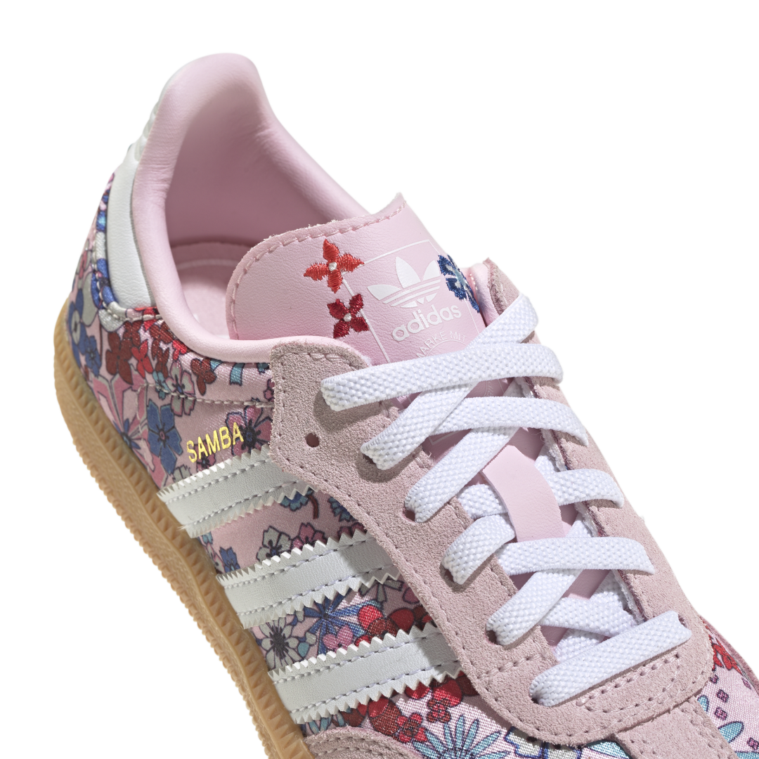 Zapatillas Samba OG adidas Liberty London con cordones elásticos y tira ajustable. Ref: JQ2007 - 9