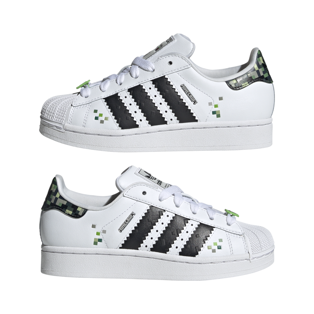 Zapatillas Superstar II x Minecraft Niños. Ref: JQ8749 - 11