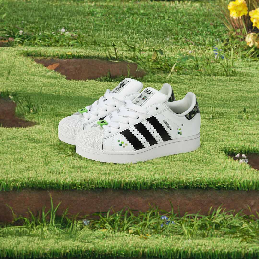 Zapatillas Superstar II x Minecraft Niños. Ref: JQ8749 - 13