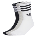 JV7403 Medias a Media Pantorrilla 3 Franjas, Paquete de 3 Pares adidas para unisex | GIK Streetwear