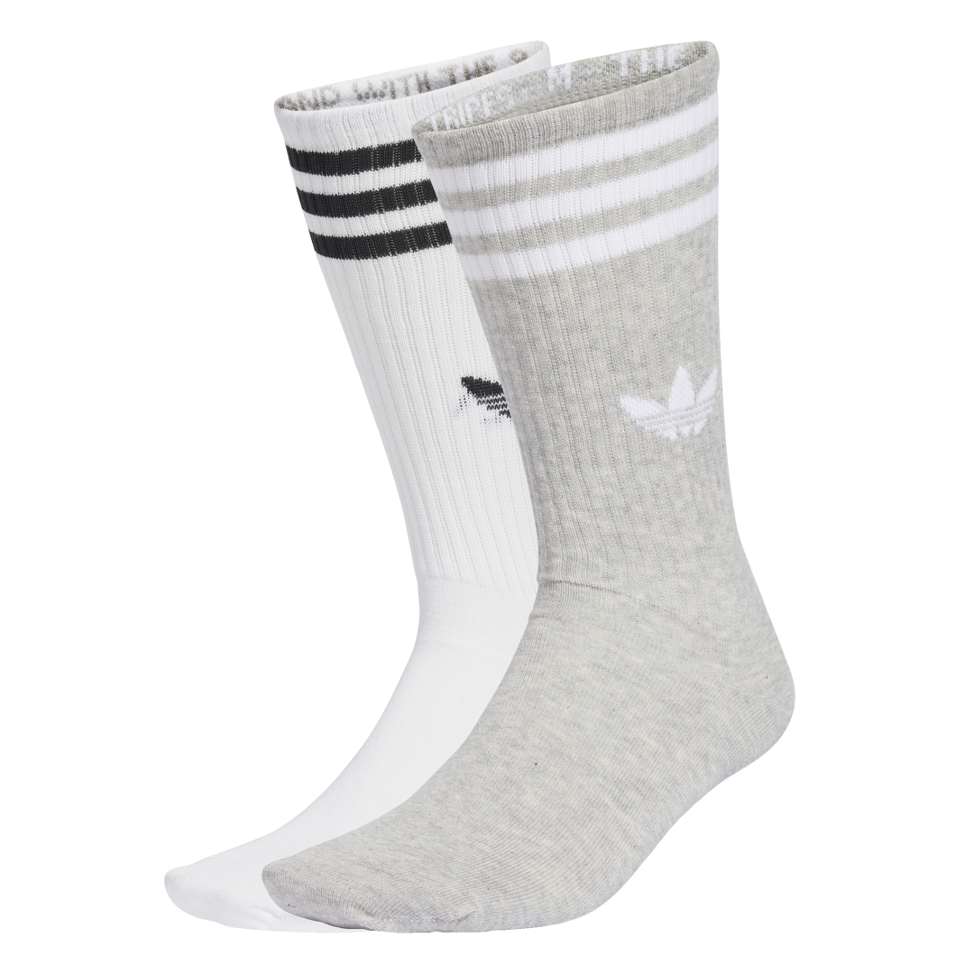 JV7418 Calcetines 3 Franjas a Media Pantorrilla 3 Pares adidas para unisex| GIK Streetwear