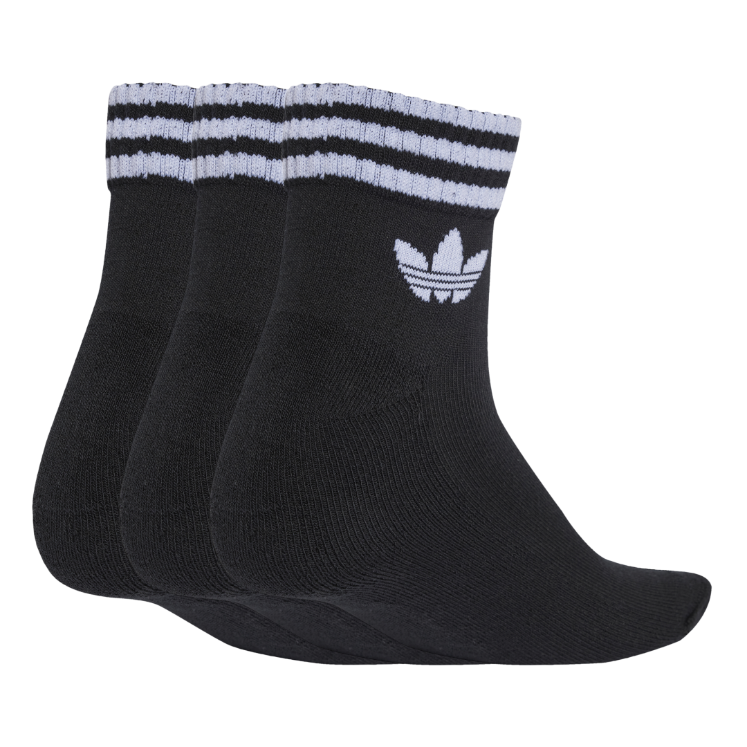 Medias Tobilleros 3 Franjas 3 Pares. Ref: JV7436 - 2