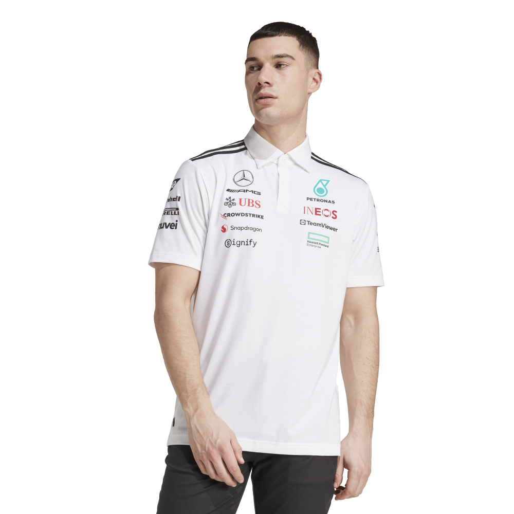 JW0586 CAMISETA POLO MERCEDES - AMG PETRONAS FORMULA ONE TEAM adidas para hombre| GIK Streetwear