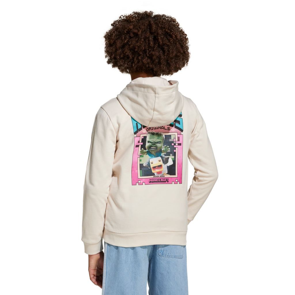 Sudadera con Gorro adidas Originals x Minecraft Estampada. Ref: JZ9932 - 2