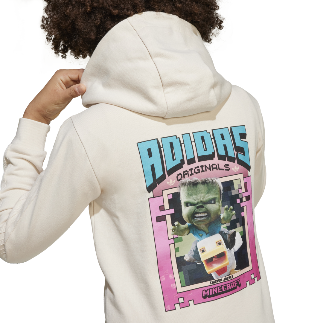 Sudadera con Gorro adidas Originals x Minecraft Estampada. Ref: JZ9932 - 5