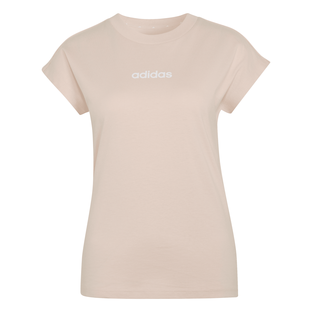 KC5195 ESSENTIALS LINEAR COTTON T-SHIRT adidas para mujer | GIK Streetwear