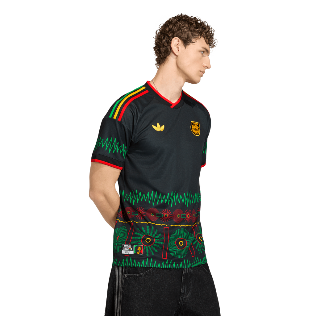 KD0957 Jersey Visitante Jamaica 26 x Bob Marley adidas para hombre| GIK Streetwear