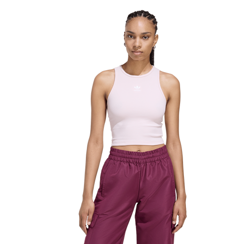 KD3823 Camiseta sin Mangas Essentials Acanalada adidas para mujer | GIK Streetwear