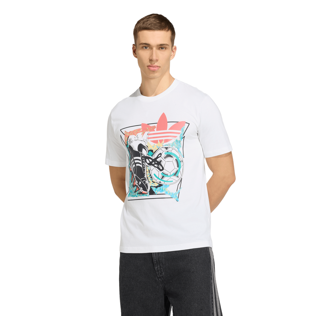 KD3826 Camiseta Graphic Archive Anime Football adidas para hombre| GIK Streetwear