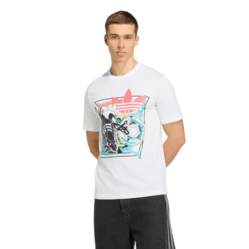 KD3826 Camiseta Graphic Archive Anime Football adidas para hombre| GIK Streetwear