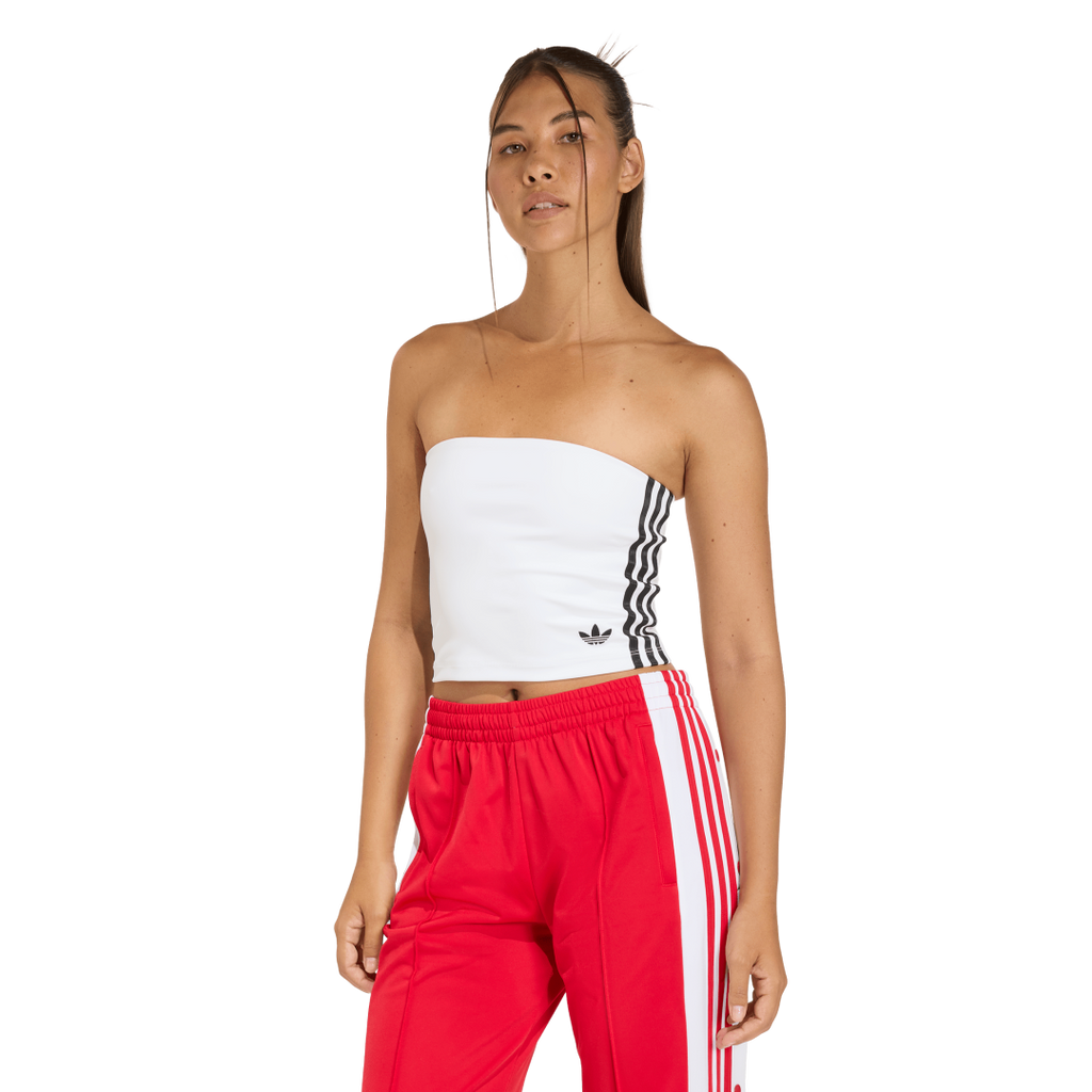 KD6235 TOP SIN TIRANTES 3 FRANJAS adidas para mujer | GIK Streetwear