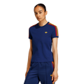 KE9379 CAMISETA 3 FRANJAS AJUSTADA adidas para mujer| GIK Streetwear