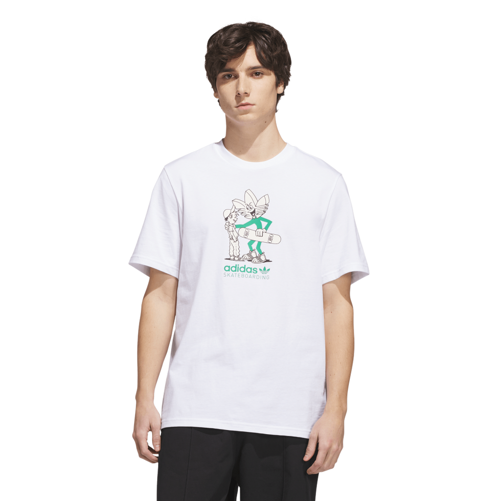 KS2286 Camiseta Skateboarding Push adidas para unisex | GIK Streetwear