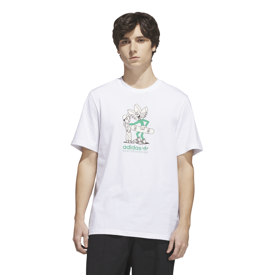 KS2286 Camiseta Skateboarding Push adidas para unisex | GIK Streetwear