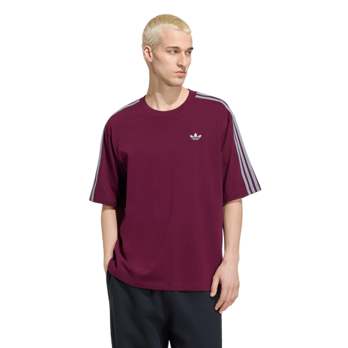 KS7411 Camiseta Adicolor 3 Franjas Oversize adidas para hombre | GIK Streetwear