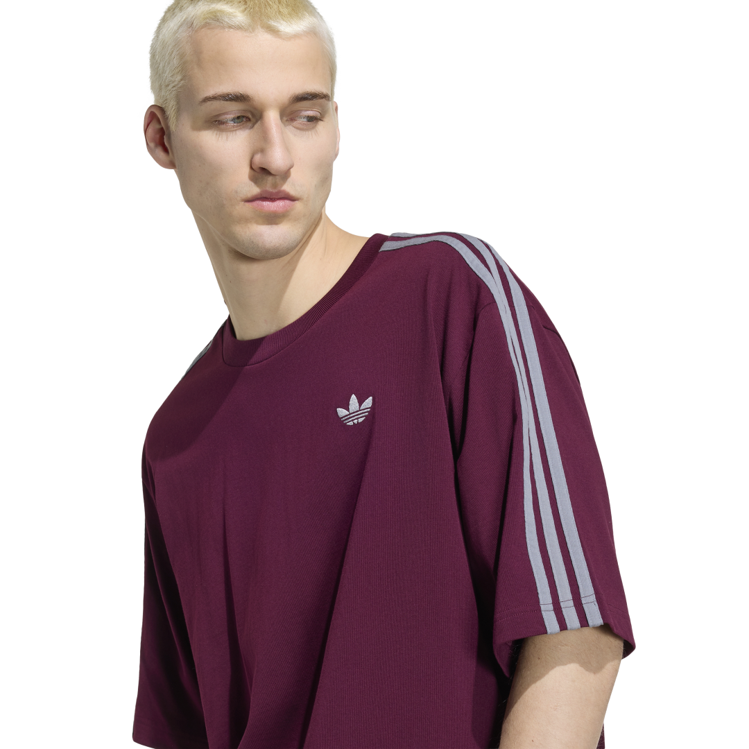 Camiseta Adicolor 3 Franjas Oversize. Ref: KS7411 - 4